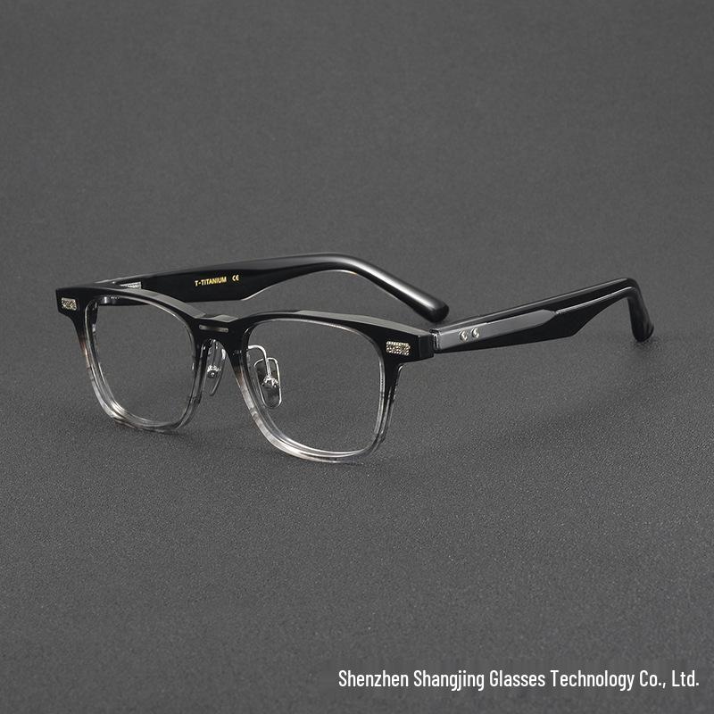 2025 Jimei Acetate Large Frame Eyeglasses NP-752 - High Quality Prescription Glasses for Men & Women