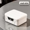 Large Capacity Dustproof Password Storage Box with Lid & Lock for Home & Bedroom