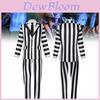Costum Complet cu Dungi Striking Michael Keaton pentru Cosplay de Halloween