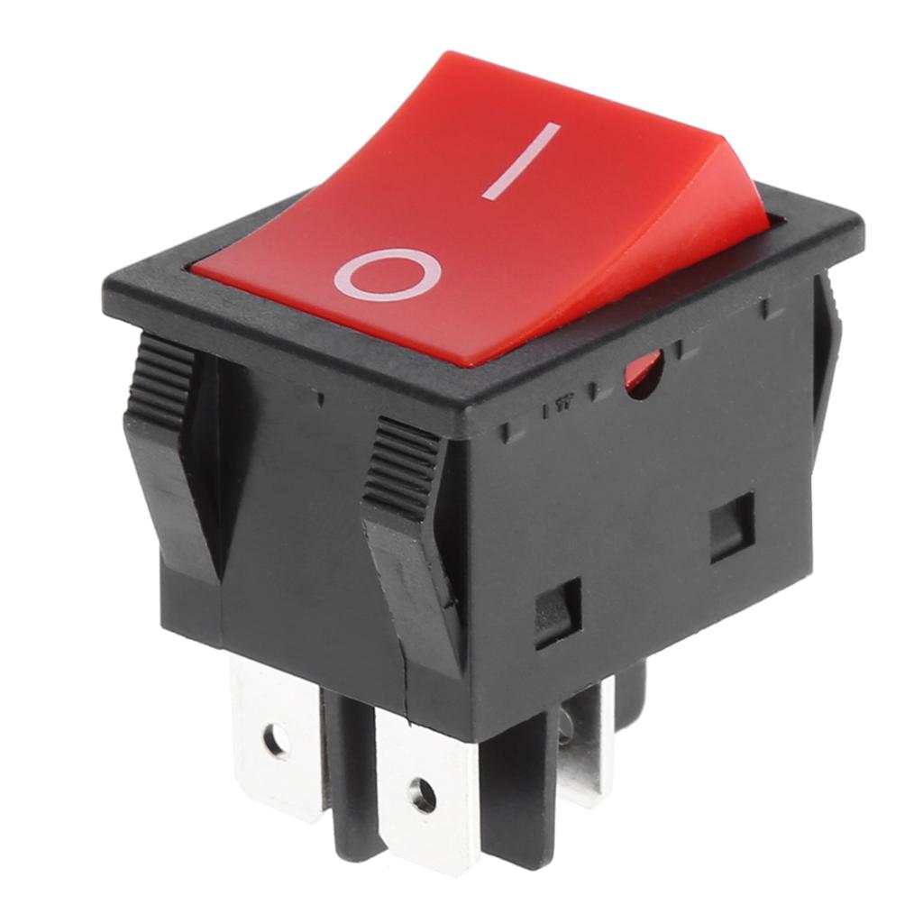 30A Schweißer Schweißen Maschine 4Pin Boot Typ ONOFF Wippschalter (5 Stück)