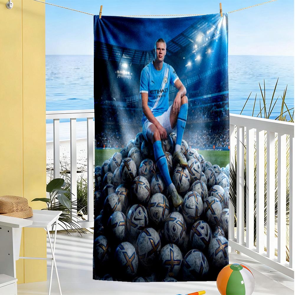 Match Day Celebration Beach Towel Soft Durable Quick-Dry Comfortable Lightweight Perfect for Traveling Yoga Camping and Swimming