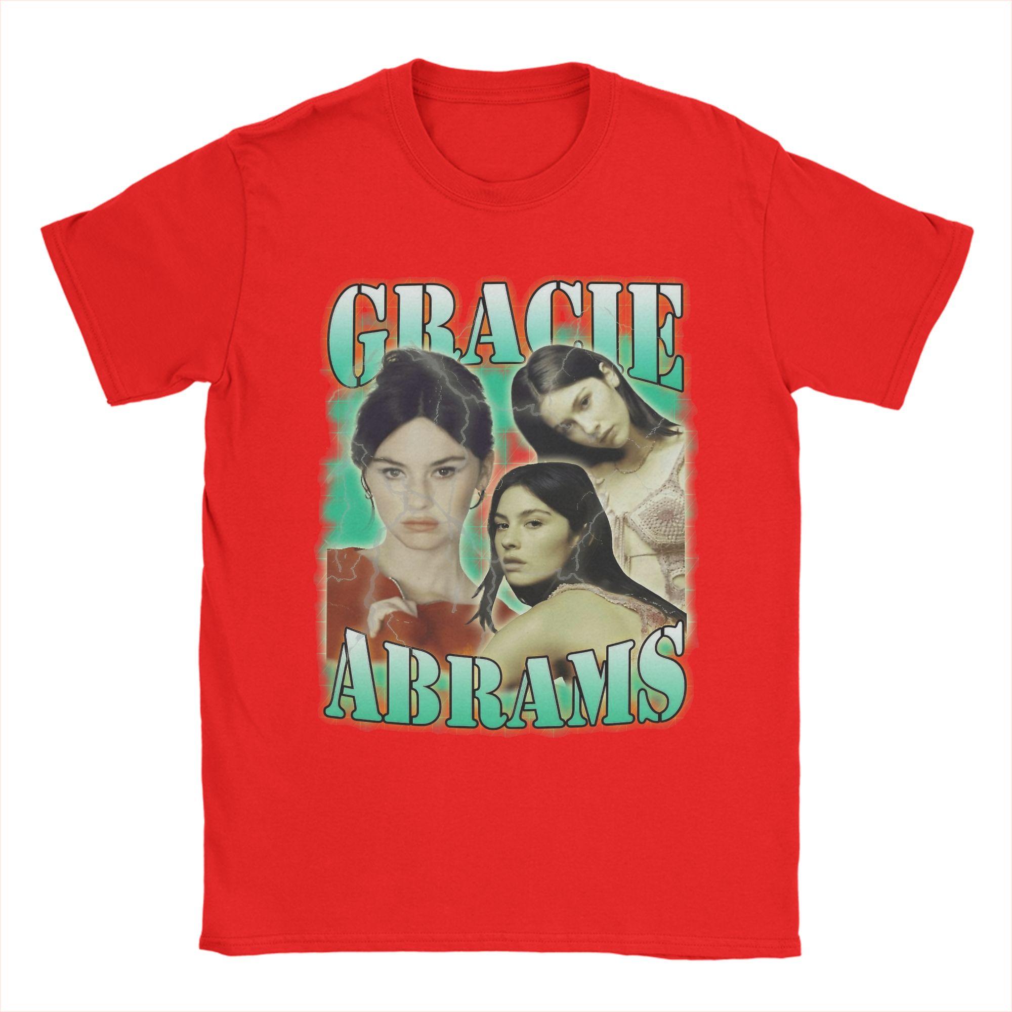 

Singer Music Gracie Abrams TShirt for Unisex Vintage 100 Cotton Tee Shirt Round Collar Short Sleeve T Shirts Gift Clothes S