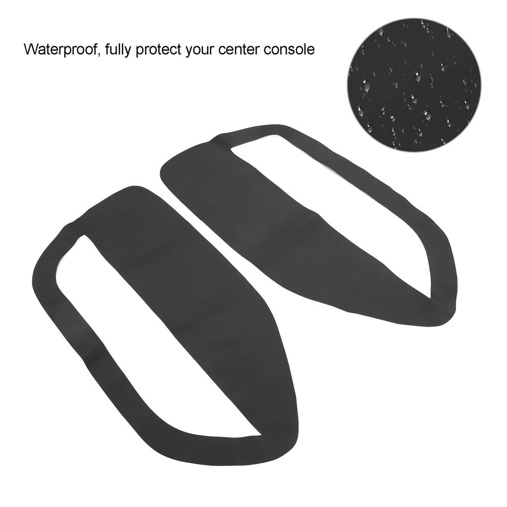 Door Panel Insert Card Cover, 2 Mounting Tools, Adhesive-Qiilu Door Panel Insert Card Cover,