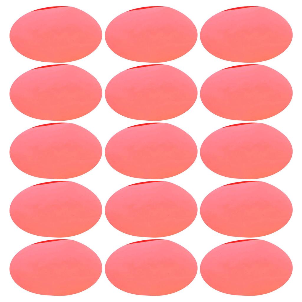 15Pcs Transparent Color Gel Filter Sheets Easy Install Lamp Headlight Color Correction Film for Cozy Lighting Setup
