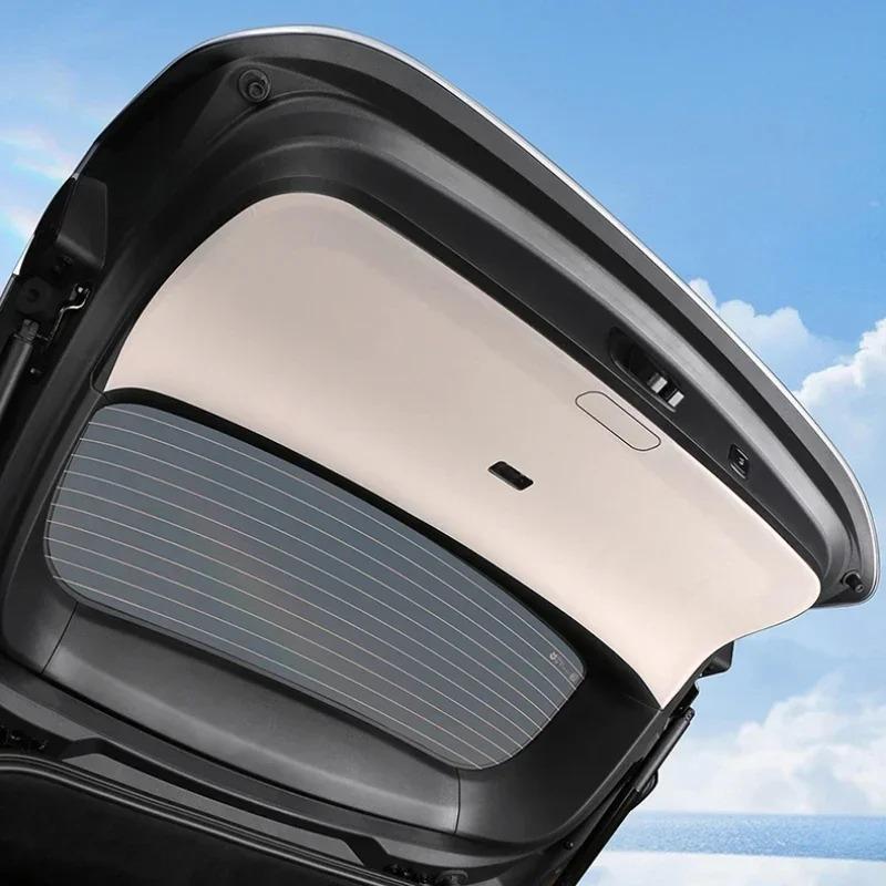 Trunk Anti-kick Mat Protection Pad For NIO ES6 ES8 EC6 2023 2024 Car Tailgate Anti-dirty Pad Interior Modification Accessories