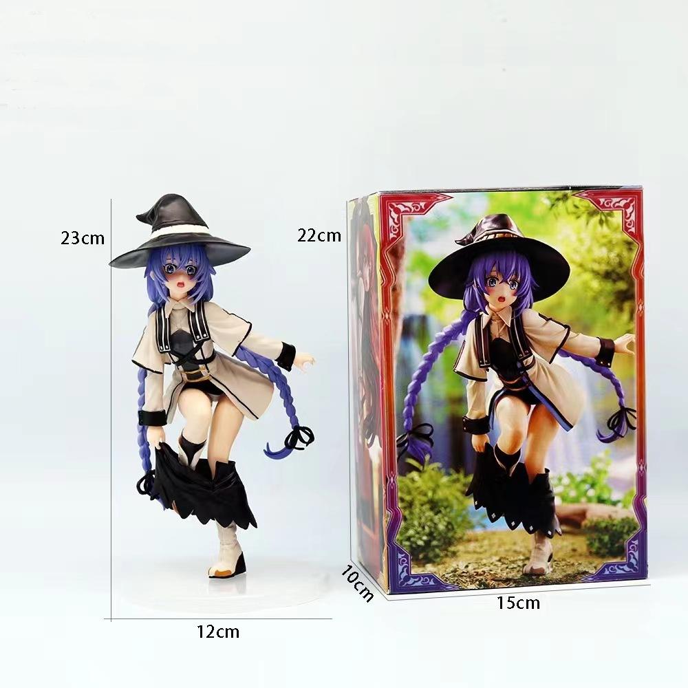 Magician Roxy Migurdia Action Figure Mushoku Tensei Jobless Reincarnation Anime PVC Collection Model Doll Toy