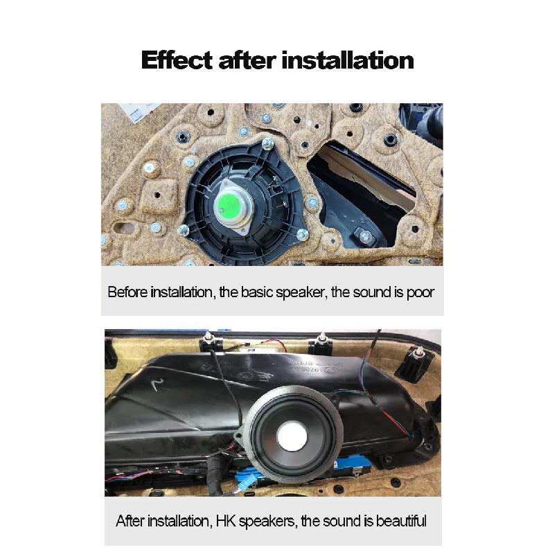 4.5 inch Car Door Horn Midrange For BMW F10 F11 F90 E81 E82 E84 E87 E88 E90 E91 E92 E93 135 series Speaker HIFI audio upgrade