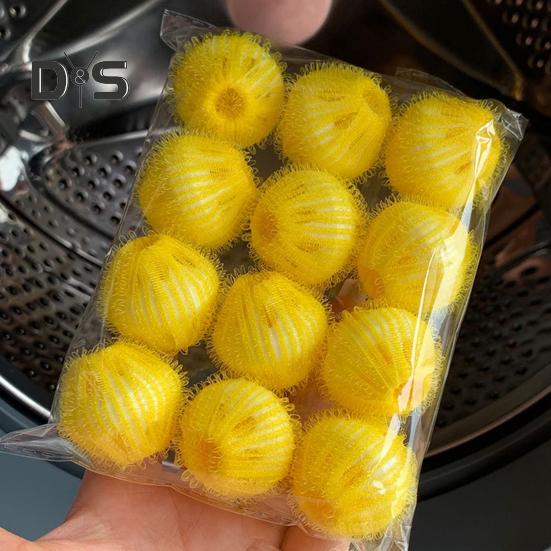 12Pcs Pet Hair Remover Reusable Dog Hair Catcher Clothes Bedding Lint Collector Comfortable Pet Hair Removal Device