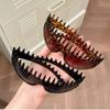 Leopard Print Sunglasses Headband Comb Shaped Women Hair Hoop Personalized Summer Sunglasses  Women