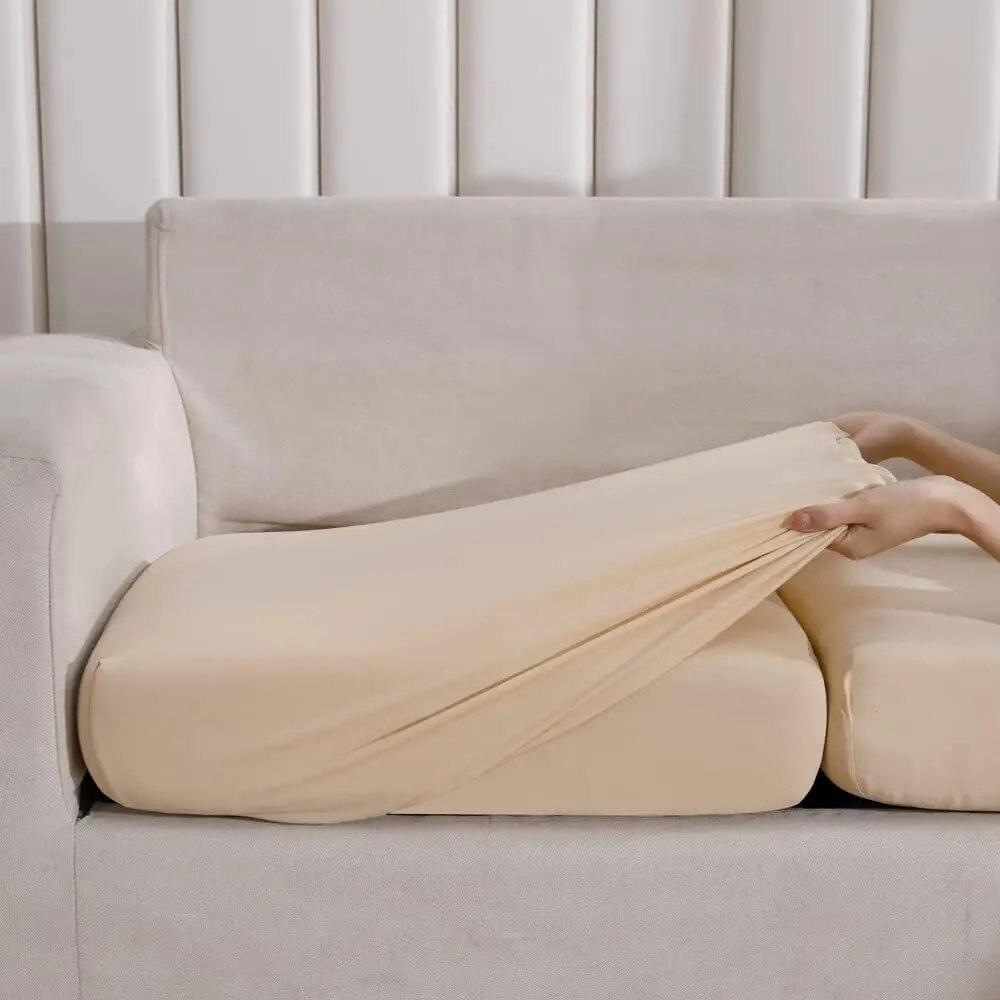 1/3/6 pezzi Impermeabile Cuscino Seduta Sedia Divano Fodere Copricuscino Elasticizzato Protezione Mobili per Bambini, Animali Domestici