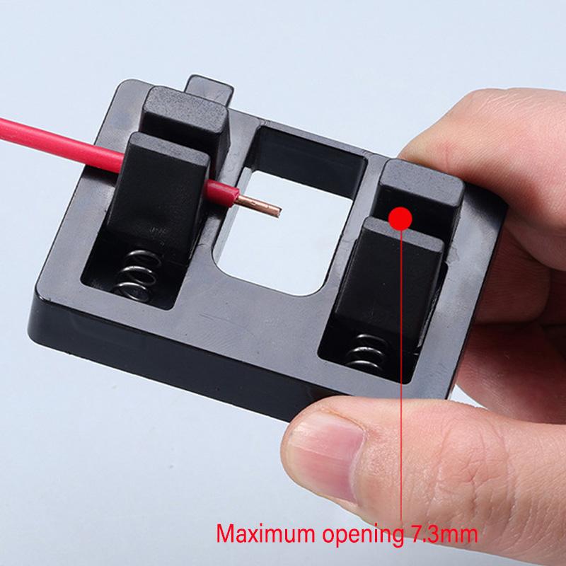 1PC Electric Wire Welding Fixture ABS Stabilizing Wire Holder Anti-Slip Clamps For Wire Soldering Repair Locator Soldering Tools