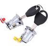 ApplianPar 2ks zámků předních levých a pravých dveří s klíči pro Nissan Altima 1998-2003, Frontier 1998-2004, Pathfinder 1996-2004, Xterra 2000-2004 Nahradit