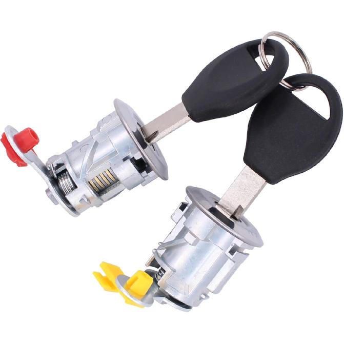 ApplianPar 2ks zámků předních levých a pravých dveří s klíči pro Nissan Altima 1998-2003, Frontier 1998-2004, Pathfinder 1996-2004, Xterra 2000-2004 Nahradit