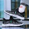Mode Lässig Mesh Atmungsaktiv Bequem Outdoor Laufen Herrenschuhe 2024 Neue Mode Einfarbig Einfache Sneaker für Herren Herbstzeit