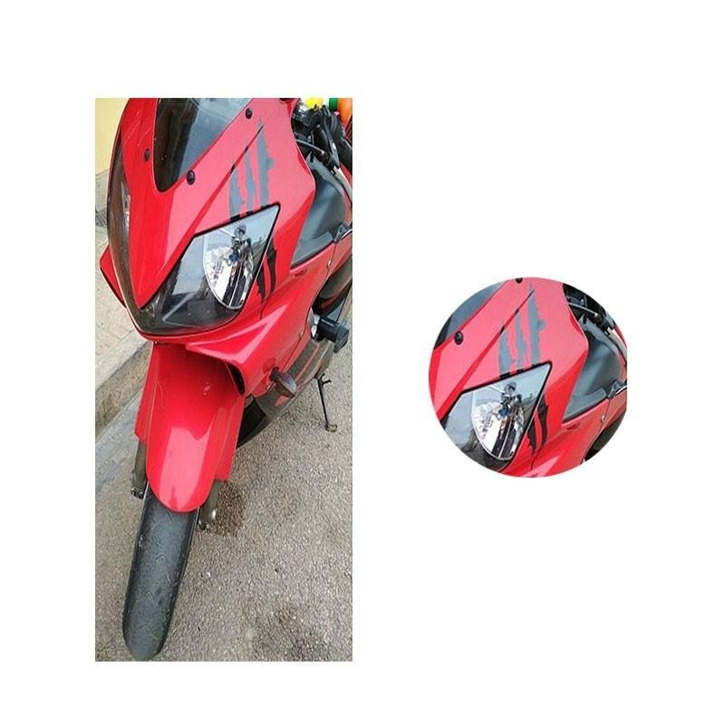 40cm*12cm Auto Reflexní Samolepka Monstrum Černá/Bílá/Červená Škrábanec Pruh Drápy Auto Auto Vinyl Ca
