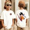 Kids Clothes Dragon  Anniversary Retro Anime Printed Boys and Girls T-shirt Oversized Casual Street Wear Unisex