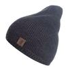 Unisex Casual Beanie Hat Knitted Hat Cap Fashion Solid Color Daily Winter Hat For Men Women