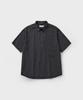 Yunionbeullu Small Check Sunday Shirt [Charcoal Black]