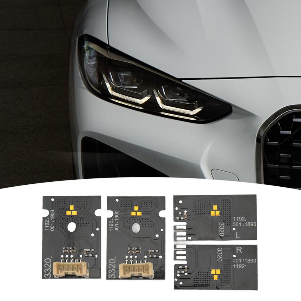 CSL Yellow DRL LED Modules Board Set for BMW M3 G80 M4 G82 G83 G22 G23 G26 LED Headlights and Up Car