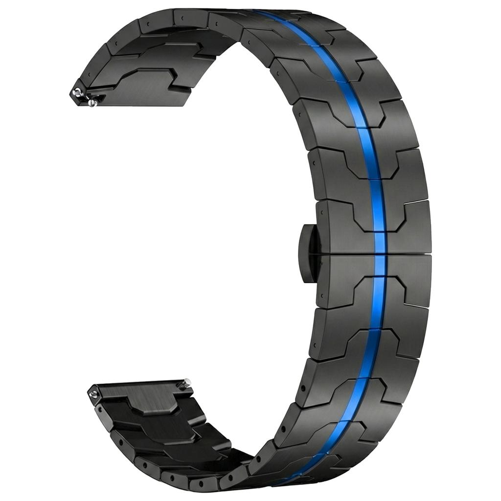 20/22mm Universal Straps Stainless Steel Band for Huawei Ultimate GT 6 Runner 2 Bracelet for Garmin 170 70 570 Venu 4 Vivomove 3