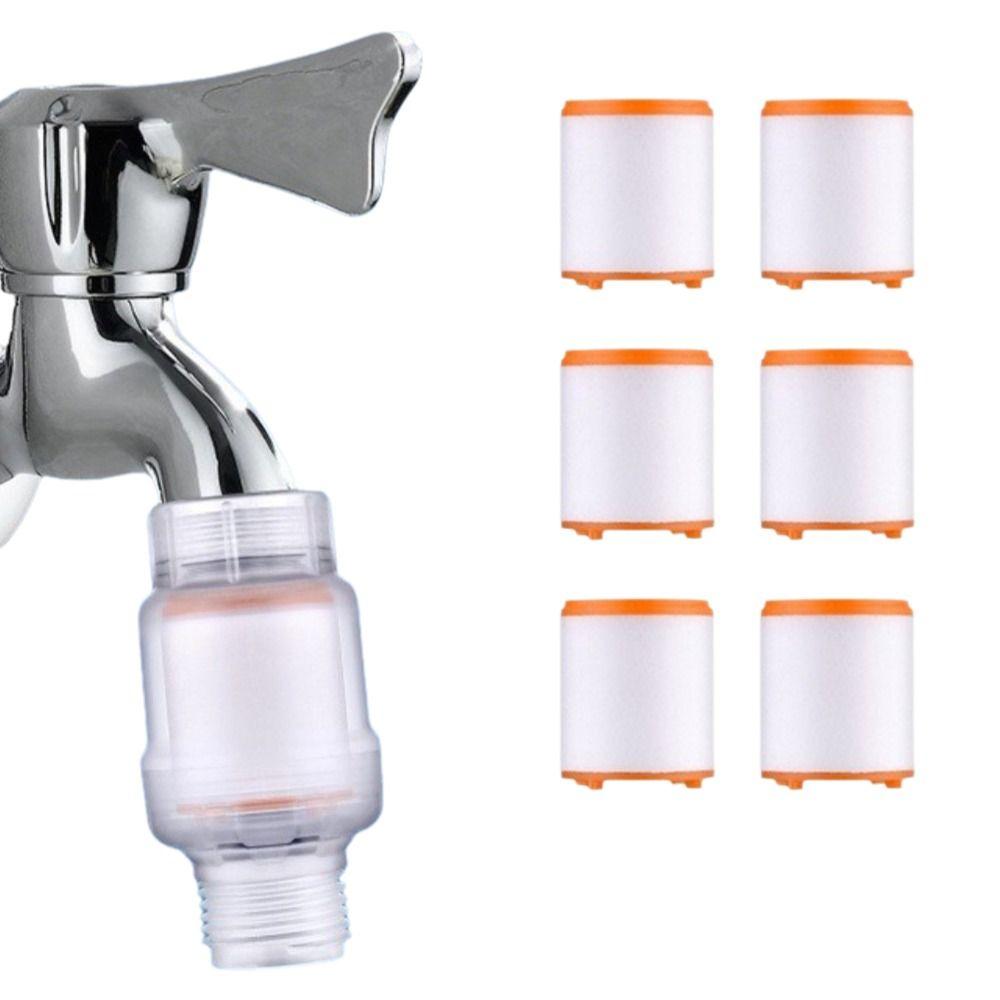 Purifier Output Kitchen Faucet Filter With 6 Filter Element Shower Filter  Bathroom Fittings