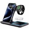 Portable Wireless Charger 3 In 1 Charging Dock Universal Fast Charging Station  Desktop