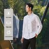 Langdeng Men's Long-Sleeve Business Easy-Care Shirt