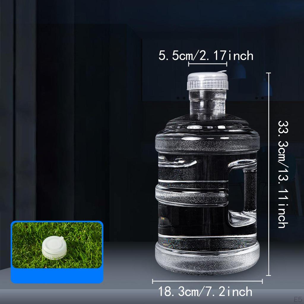 Przezroczysty pojemnik na wodę z uchwytem do kuchni, na piknik i na sytuacje awaryjne