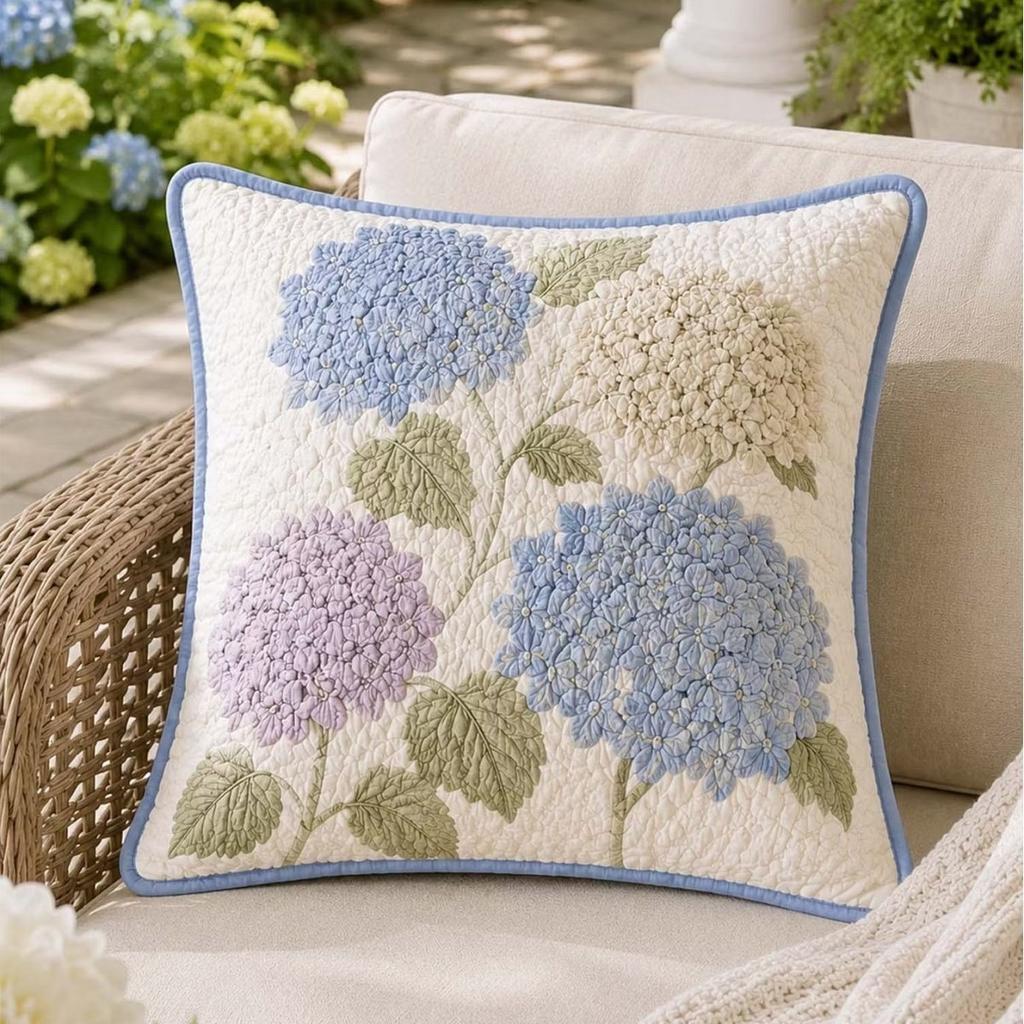 Quilting embroidery living room bedroom pillow cover 3D printing color pattern