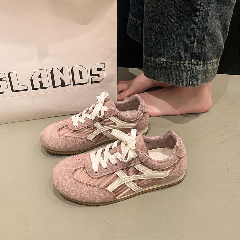 Dexun shoes women's mesh breathable shoes 2025 spring and summer new casual versatile Forrest Gump board shoes popular sports mesh shoes