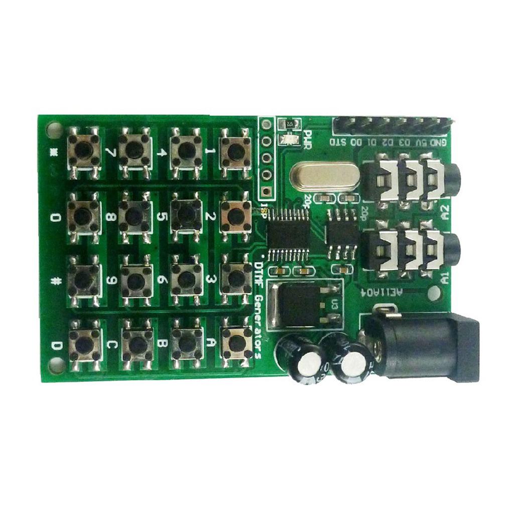 AE11A04 DTMF Voice Decoders Module Voice Input Interface with LED Indicator For MT8870/CE004/CE005/CE023/AD22B04