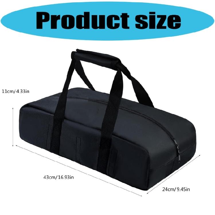 Easy Access Sports Accessories Organizer for Bocce Ball Water Resistant Oxford Fabric Feature Padded Shoulder Strap