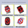 RFID Blocking Credit Bank Card Sleeves Protector Aluminum Foil Anti-Scan Card Holder Access Control Card Keeper Case