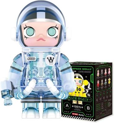 POP MART MEGA SPACE MOLLY Serie Pop Mart Gacha Gacha Blind Box Figur Plastikmodell Premium Spielzeug Weich-PVC Originalcharakter Geburtstagsgeschenk 100%