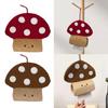 Mushroom Tissue Box Cover Simple Creative Cartoon Tissue Holder Organizer for Kitchen Living Room Bathroom Bedroom Home Decor