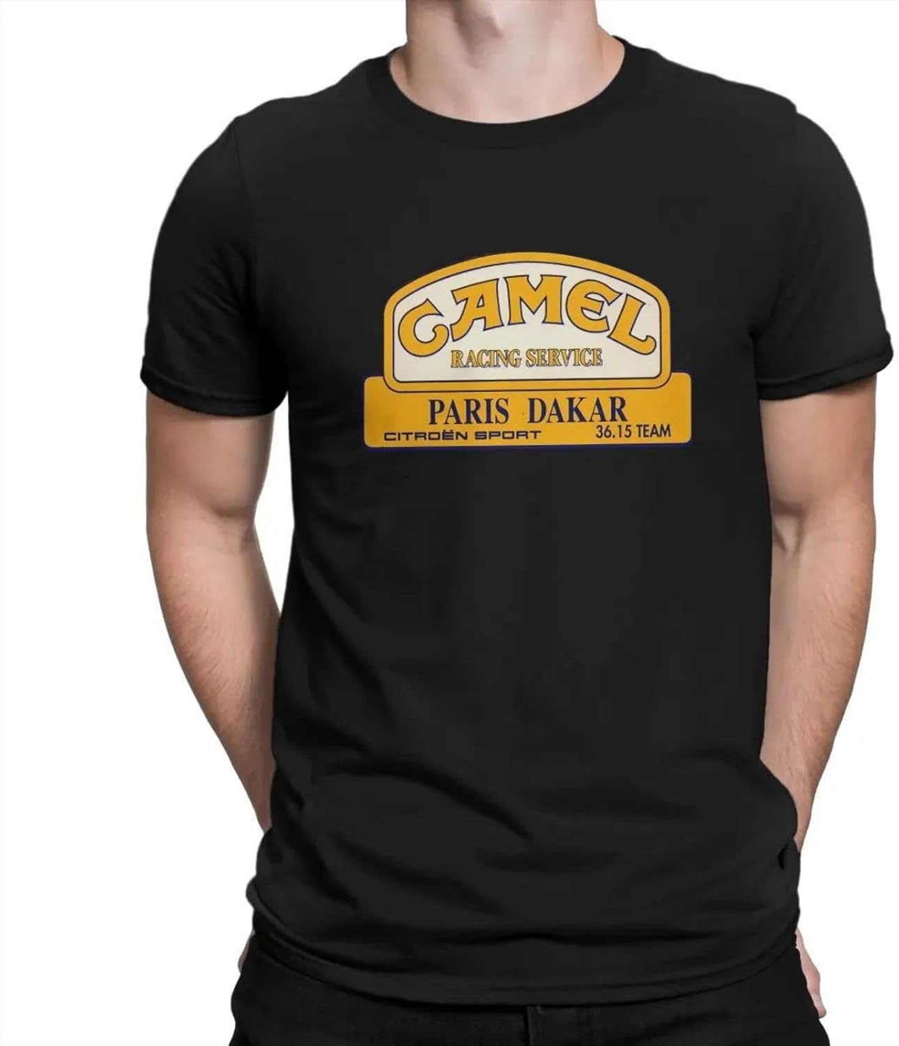 Camel Trophy Racing Service T Shirt Gothic O Neck Tshirt Polyester Streetwear 4XL чёрный