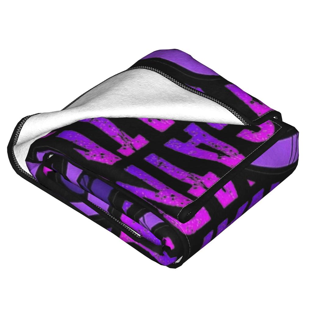 Super Soft Smiling Catnap Throw Blanket Premium Fleece Flannel Lightweight Funny Cartoon Bed Blanket Super Cozy Bedspread