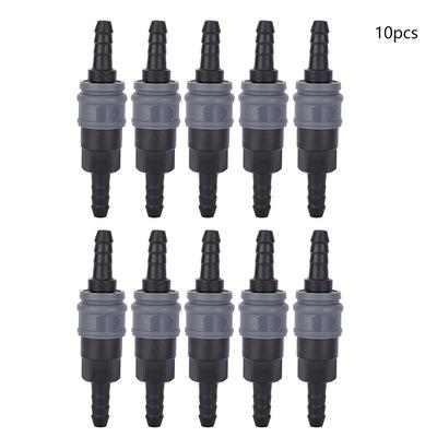 10PCs Plastic Steel Quick Connector Self Locking C Type ShPH Pneumatic for 8 10 12mm Air Pipe(10mm(30) )