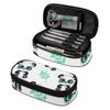 Pencil Case High Capacity 300D Polyester Easy Open Zipper with Main Compartment Mesh Pocket and Pen Slots for School and Study