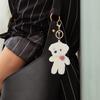 EXCEART Plush Puppy Keychain, Fluffy Dog Keychain, Dog Pendant, Door, Mini Dog Toy, 2-Piece Set