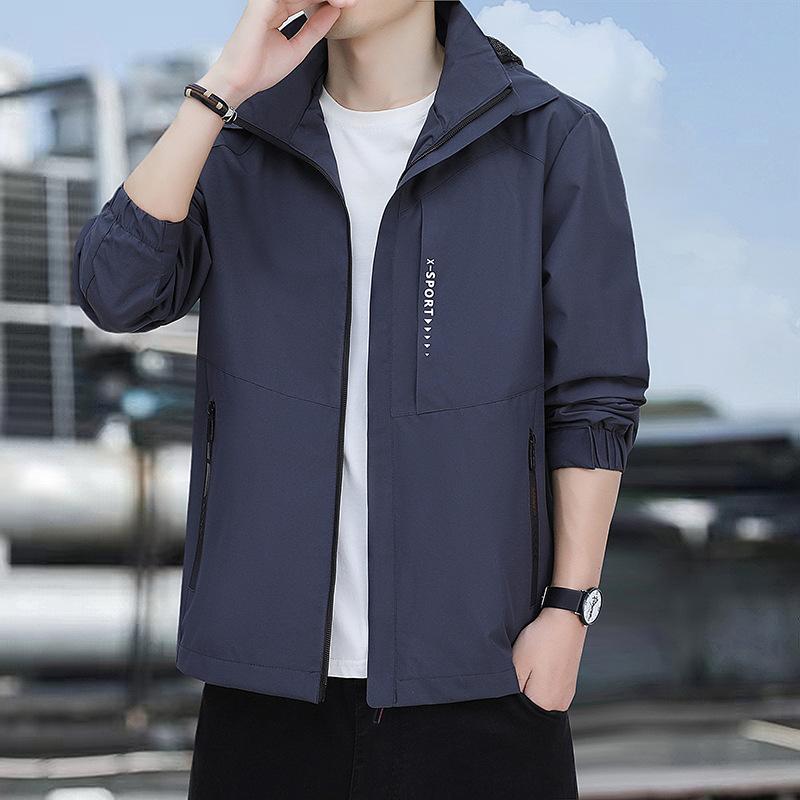 

Осенне-зимняя мужская куртка Куртка мужская со съемным капюшоном Мужское пальто Ветрозащитная Водоотталкивающая Теплая куртка 8XL темно-серого