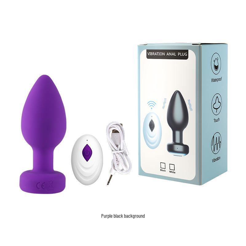 Wireless Remote-Control Mini Butt Plug Vibrator for Men & Women