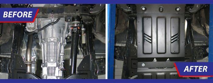 J&J AUTOMOTIVE | Protection Sous Moteur Acier Pour Mitsubishi Pajero Sport 2007-2015