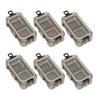 Fishing Tackle Carry Box Freely Assemble Fishing Tackle Storage Box Water Resistant Magnetic Tackle Box For Fish Lures