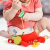 Baby Rattle Baby Bed Hanging Drawstring Toy Newborn Baby Stroller Toy Cute Educational Toys Hand Grip Plush Bebe Bedtime Toys