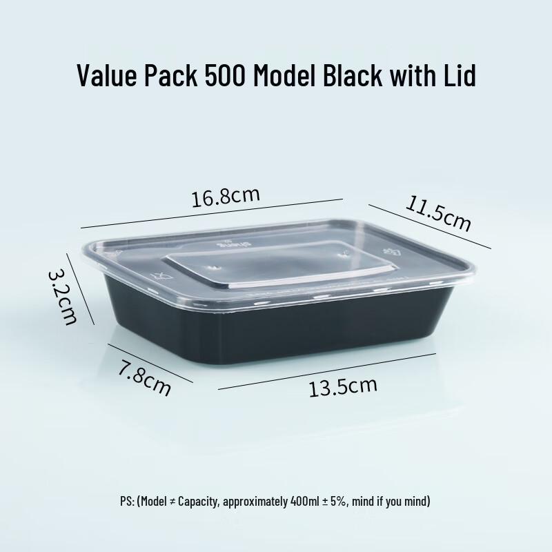 

Disposable Plastic Takeaway Meal Containers