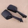 1 Pair Rear View Mirror Black Fit for Honda Elite CF80 Aero CH80 NH80 CH125 CH150 CH150D DELUXE