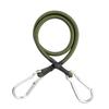 Heavy Duty Bungee Cord Elastic Tie Strap String with Carabiner Hook Strong Elastic Rope Cycling Luggage Packing Ropes