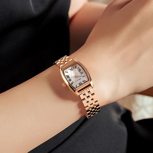 [JULIUS] JULIUS Square Frame Women s Metal Watch + Bracelet Gift WSB009 WSB009MWRG