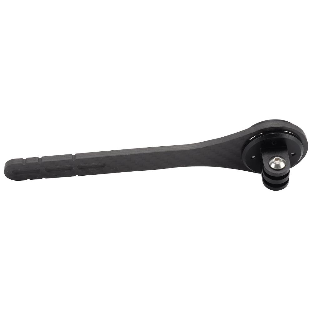 Black Bike Out Front Computer Mount for Garmin/Wahoo/ for Bryton/for Cateye Outdoor Riding